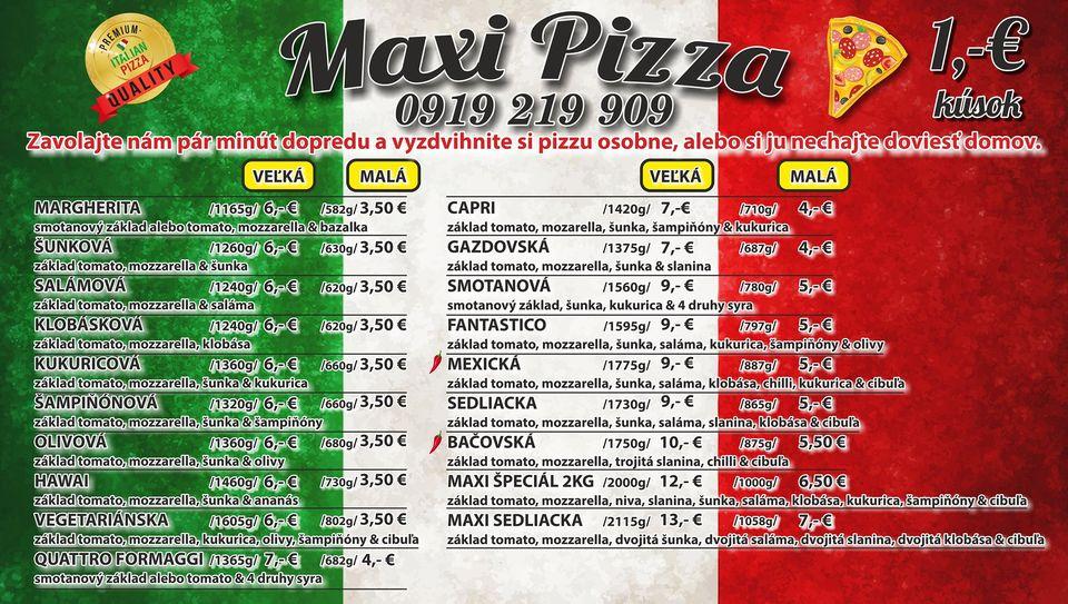 menu maxi best of chaussette