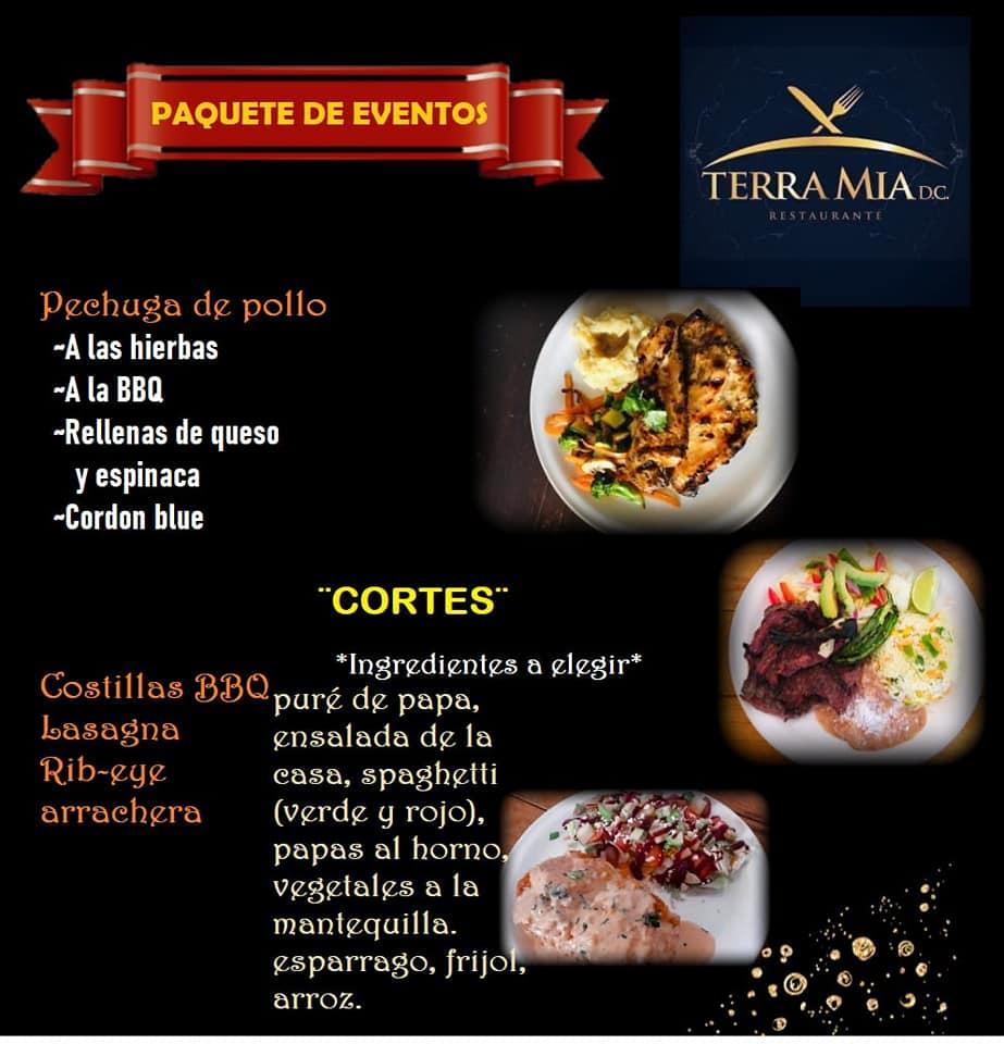 Menu At Restaurante Terra Mia Tecolotl N