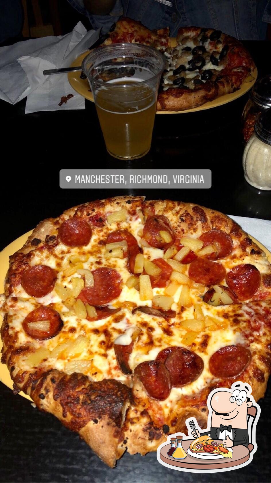 Ironclad Pizza Grill in Richmond Restaurant menu and reviews
