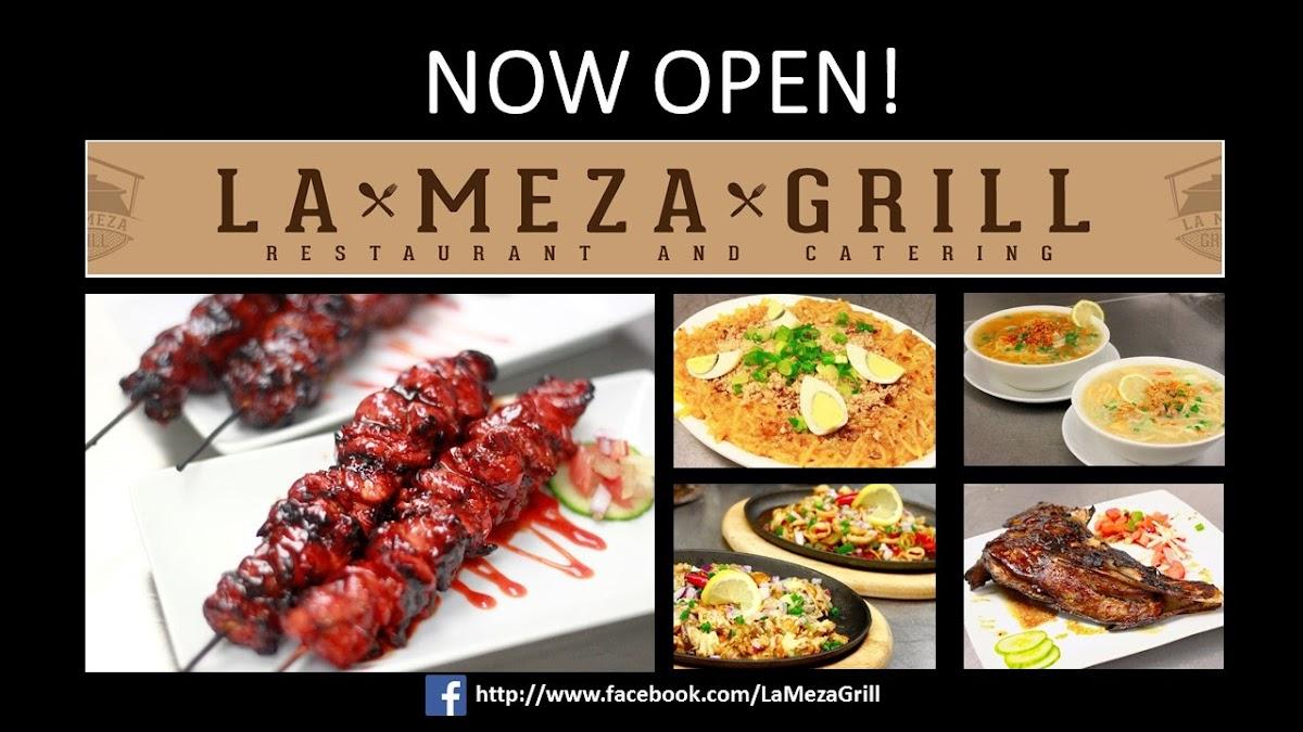 Menu at La Meza Grill restaurant, Delta