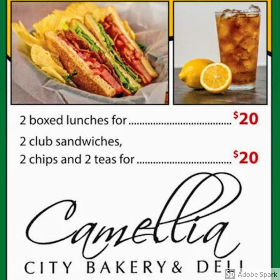 Menu at Camellia City Bakery & Deli, Greenville