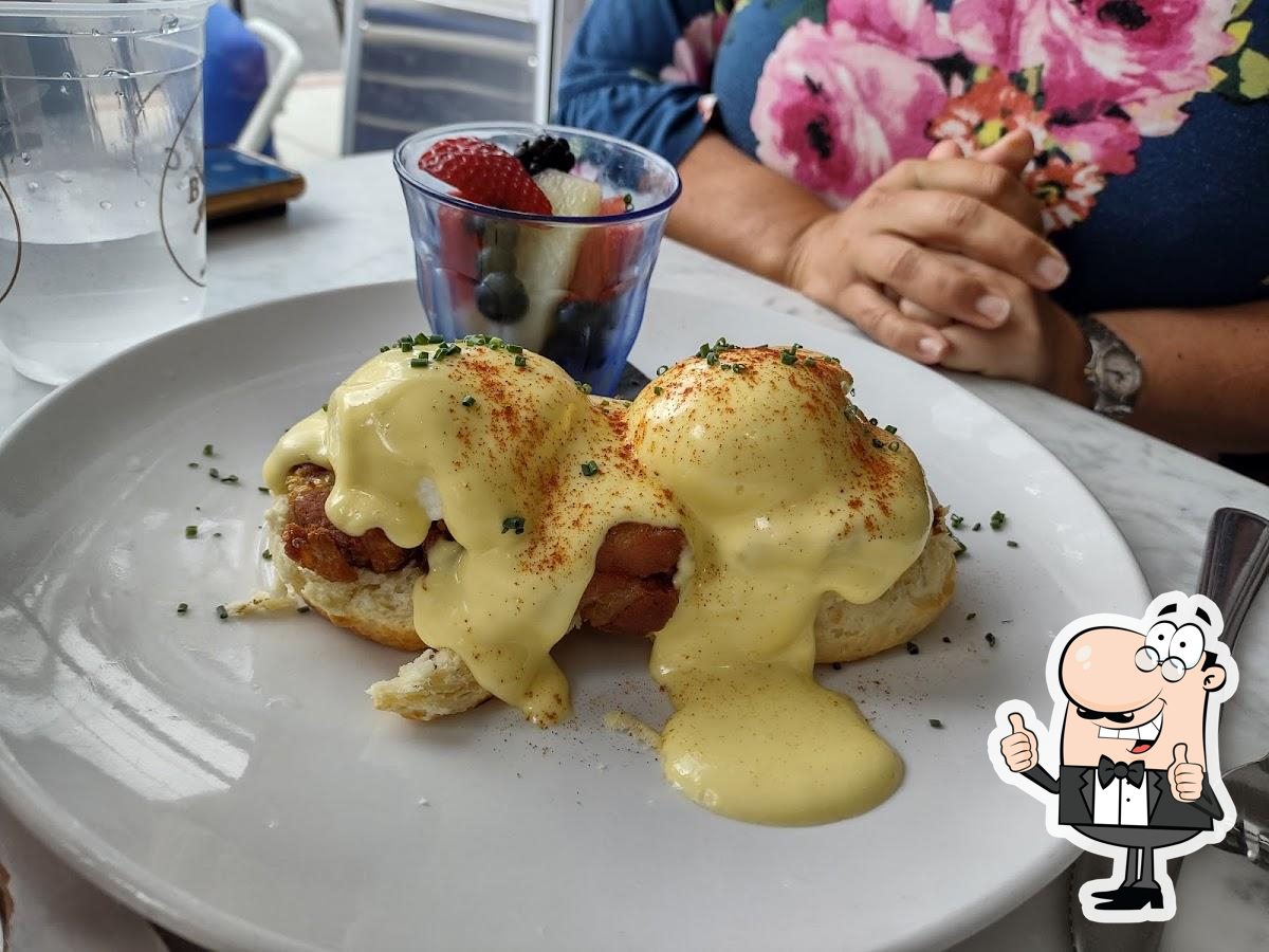 THE BUTCHER'S EGGS BENEDICT - Picture of The Butcher, The Baker, The  Cappuccino Maker, West Hollywood - Tripadvisor