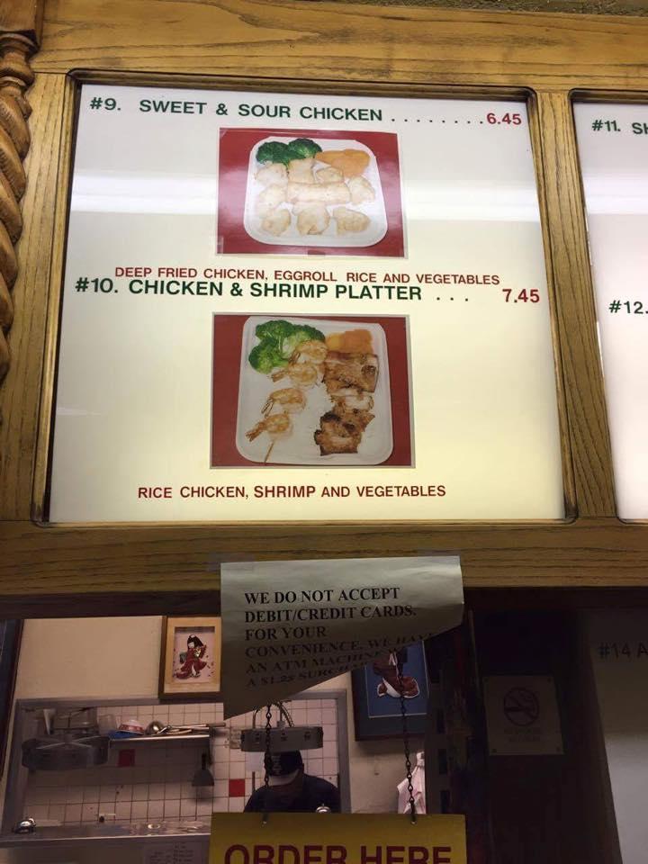 Menu at Teriyaki Chicken House fast food, Las Cruces