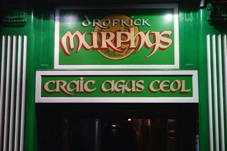 Dropkick Murphys in Edinburgh - Restaurant menu and reviews