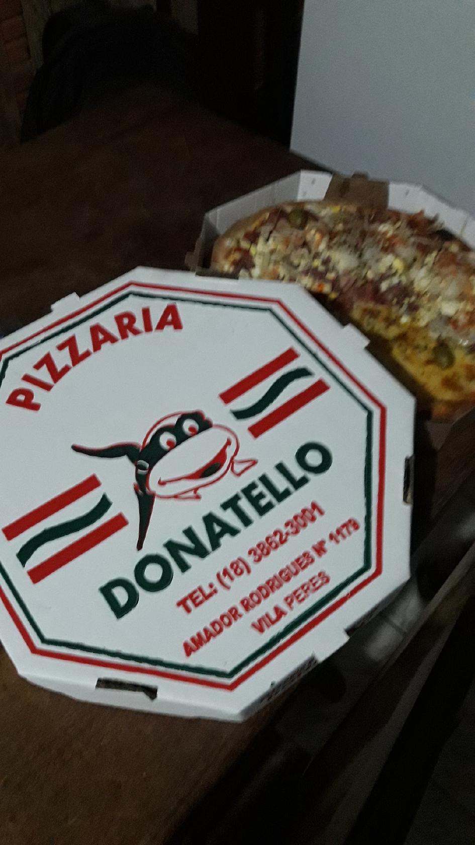 PIZZARIA DONATELLO está atendendo com entregas em Pacaembu, Irapuru e  Flórida Paulista - Folha Regional Pacaembu
