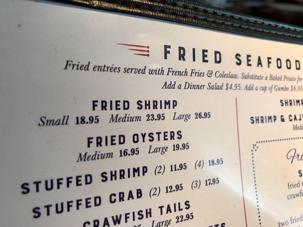 Menu at Pappas Seafood House pub &amp; bar, Webster, I-45