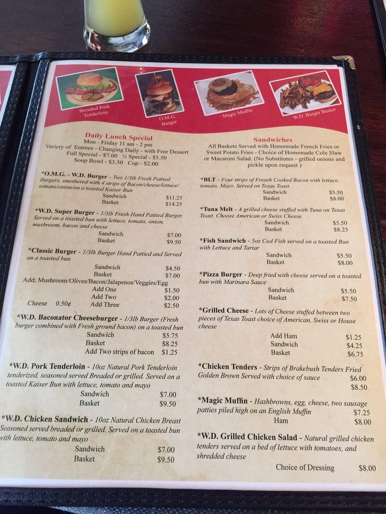 Menu at West Dubuque Tap pub & bar, Dubuque
