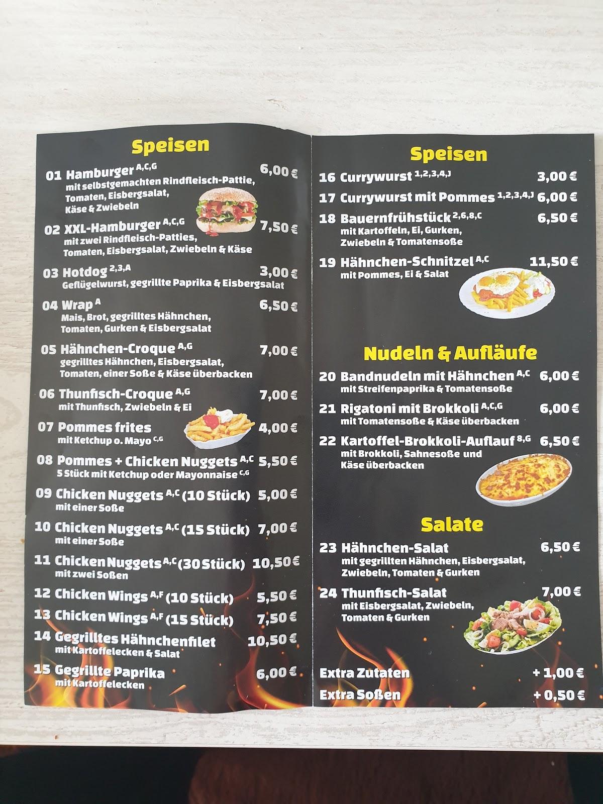 Speisekarte von Kechi‘s Burger restaurant, Wolmirstedt