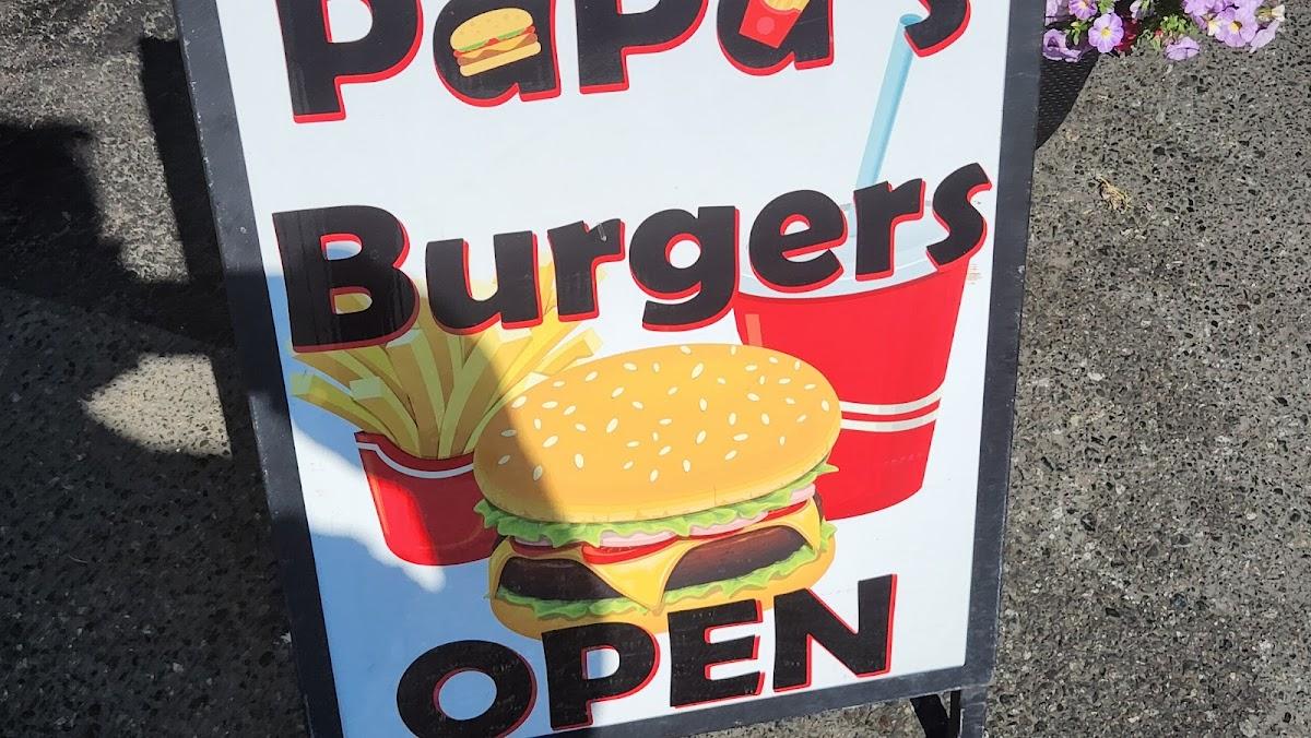 PAPA'S BURGERS- PARKSVILLE BC - Menu, Prices & Restaurant Reviews
