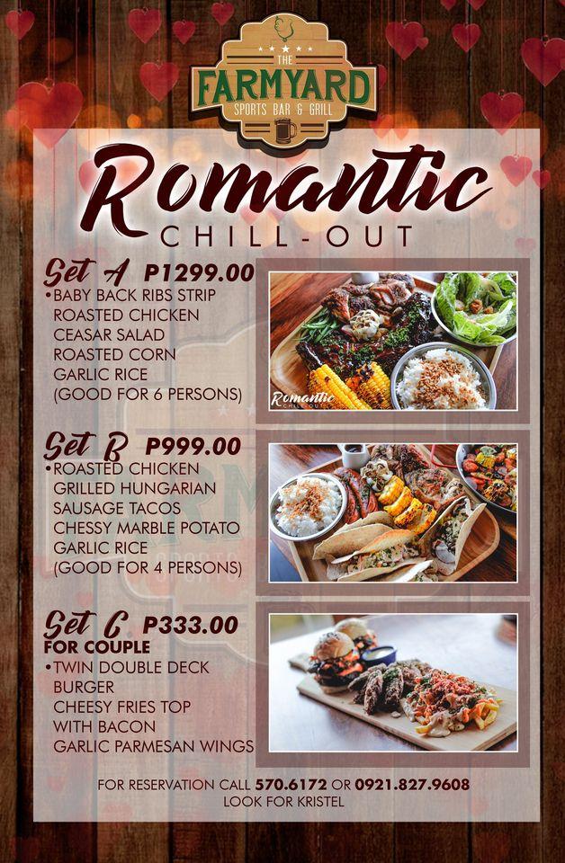 Menu at The Farmyard Sports Bar & Grill, San Mateo