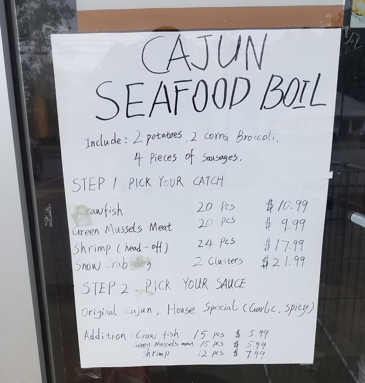 Menu at China 8 restaurant, Brookneal