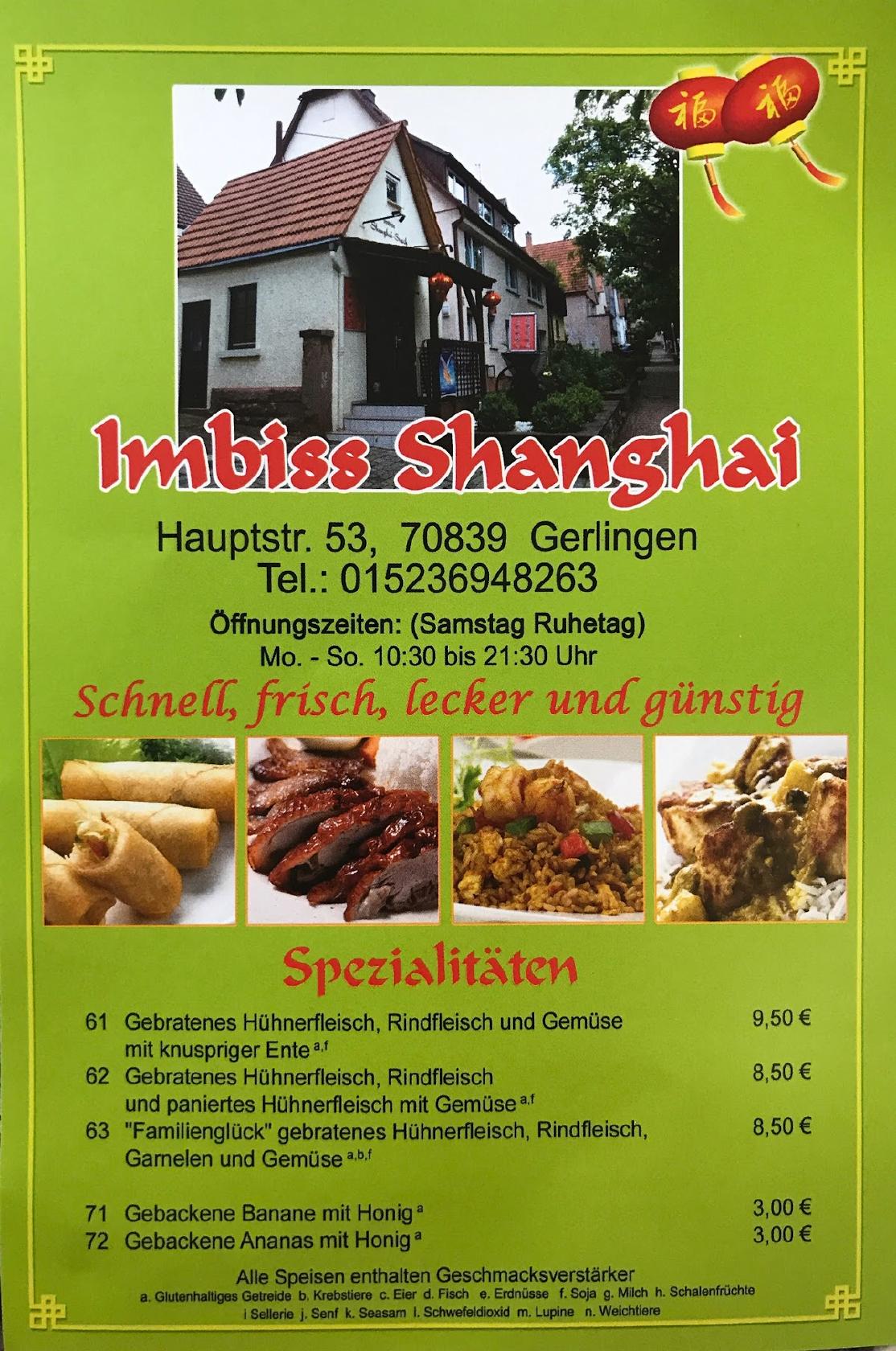 Imbiss Shanghai restaurant, Gerlingen - Restaurant reviews