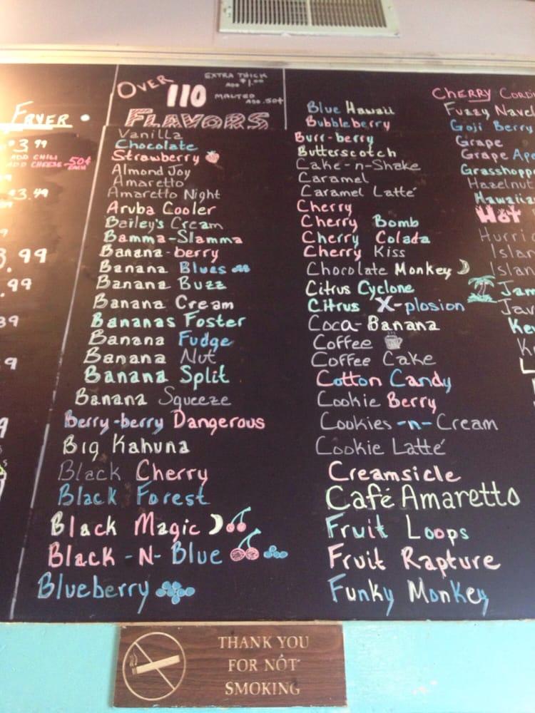 Menu at Taffy's Hot Dog Stand fast food, Orchard Park