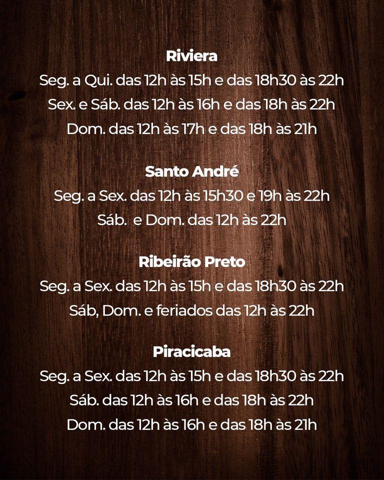Restaurante Jangada cardápio