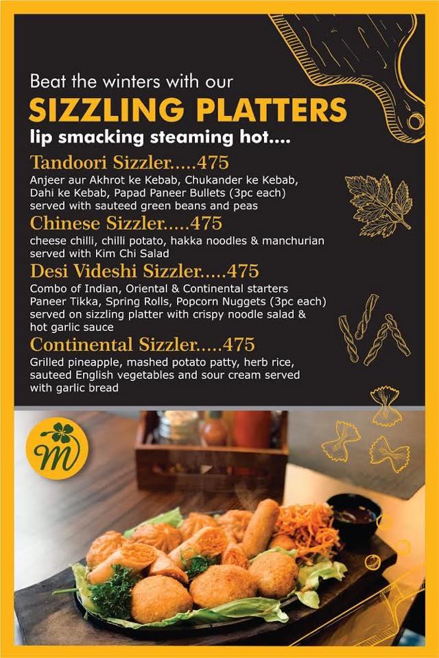 Menu at Mustard By Midtown, Hisar