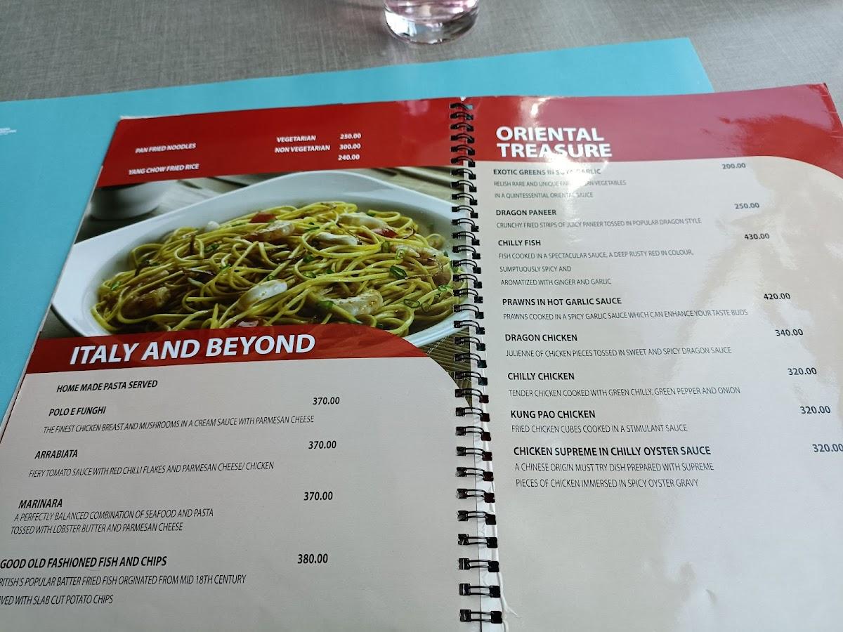 Menu at Paragon, Kochi, Lulu Shopping Mall