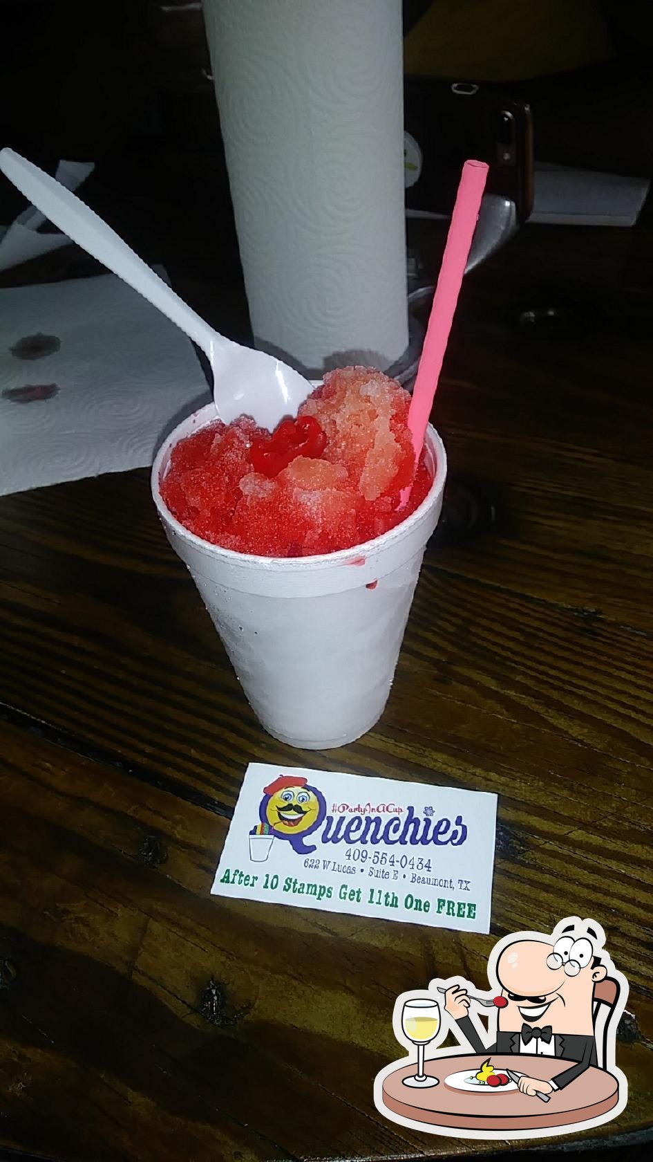 Quenchies in Beaumont Restaurant menu and reviews