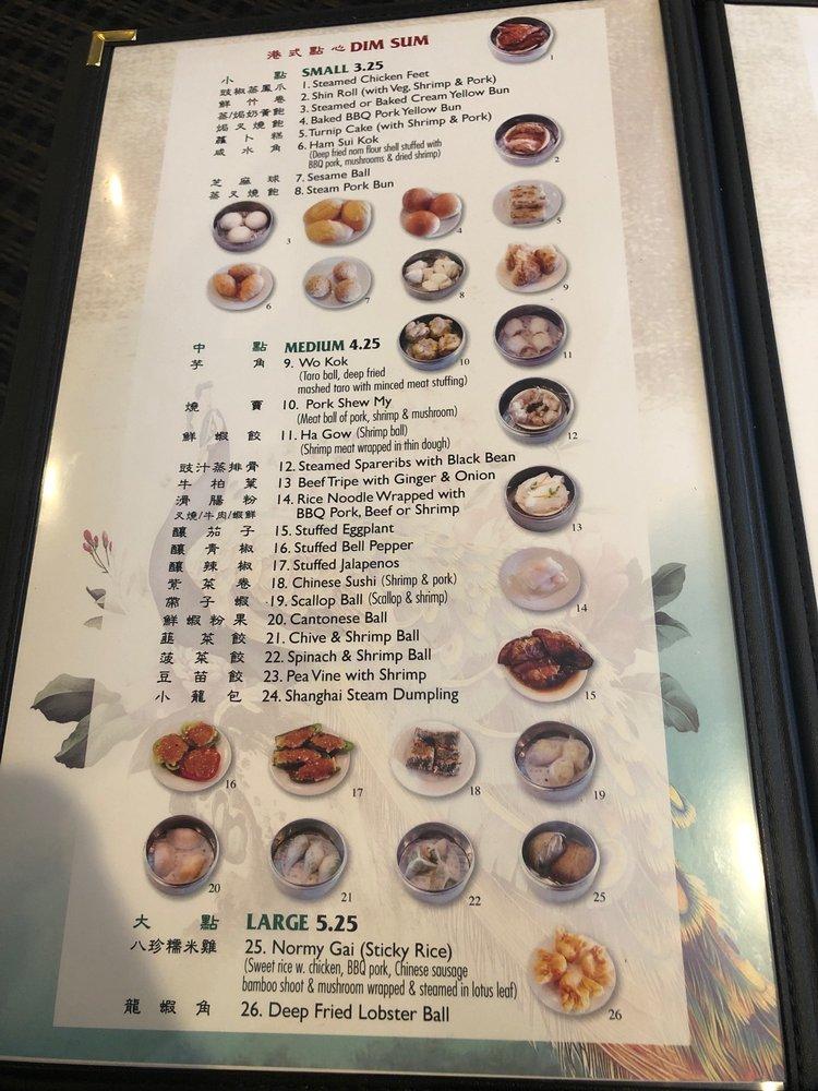 Menu at Canton Phoenix restaurant, Tigard, SW Pacific Hwy