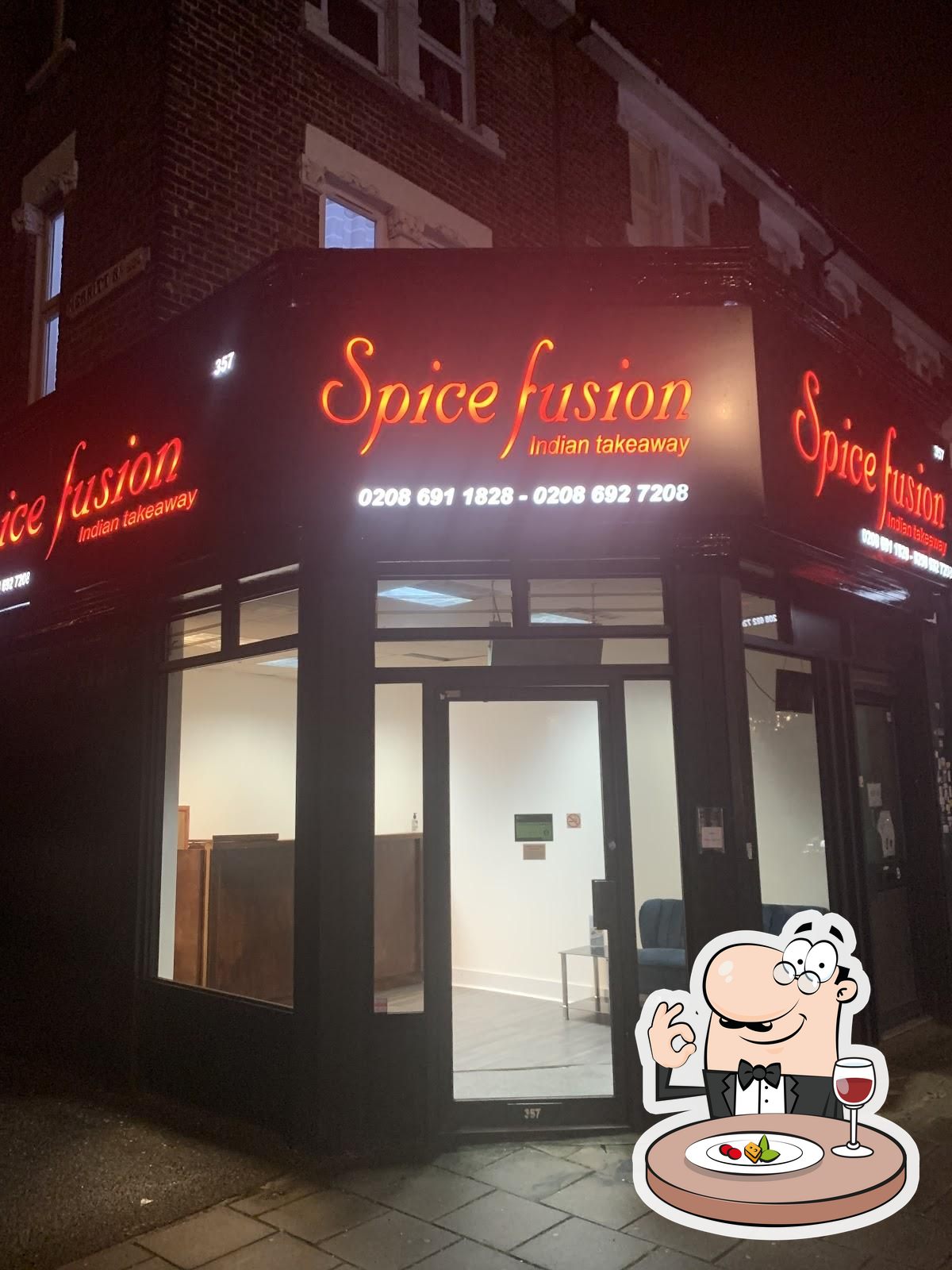 Spice Fusion Indian Takeaway, 357 Brockley Rd in London Restaurant