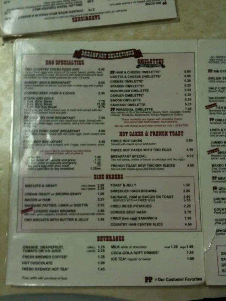 Menu at Pepper Pod Restaurant, Newport