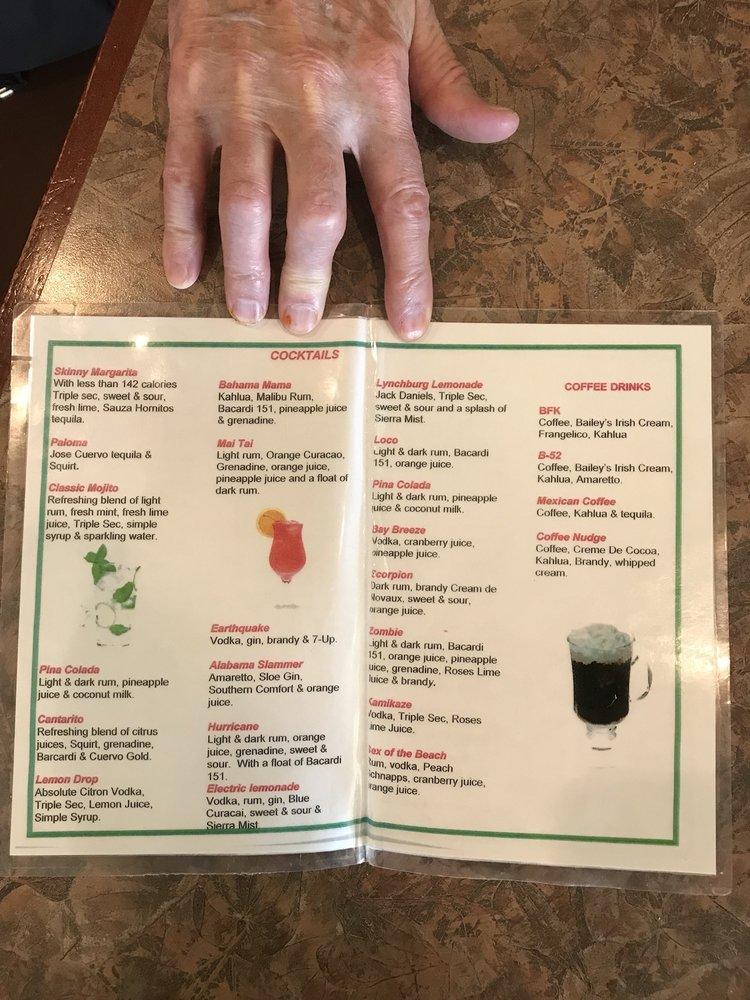 Menu at El Porton Restaurant, Zillah
