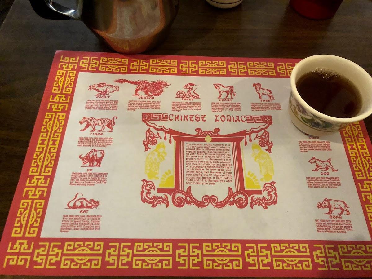 Menu at Szechuan Chinese Restaurant, Bartlesville