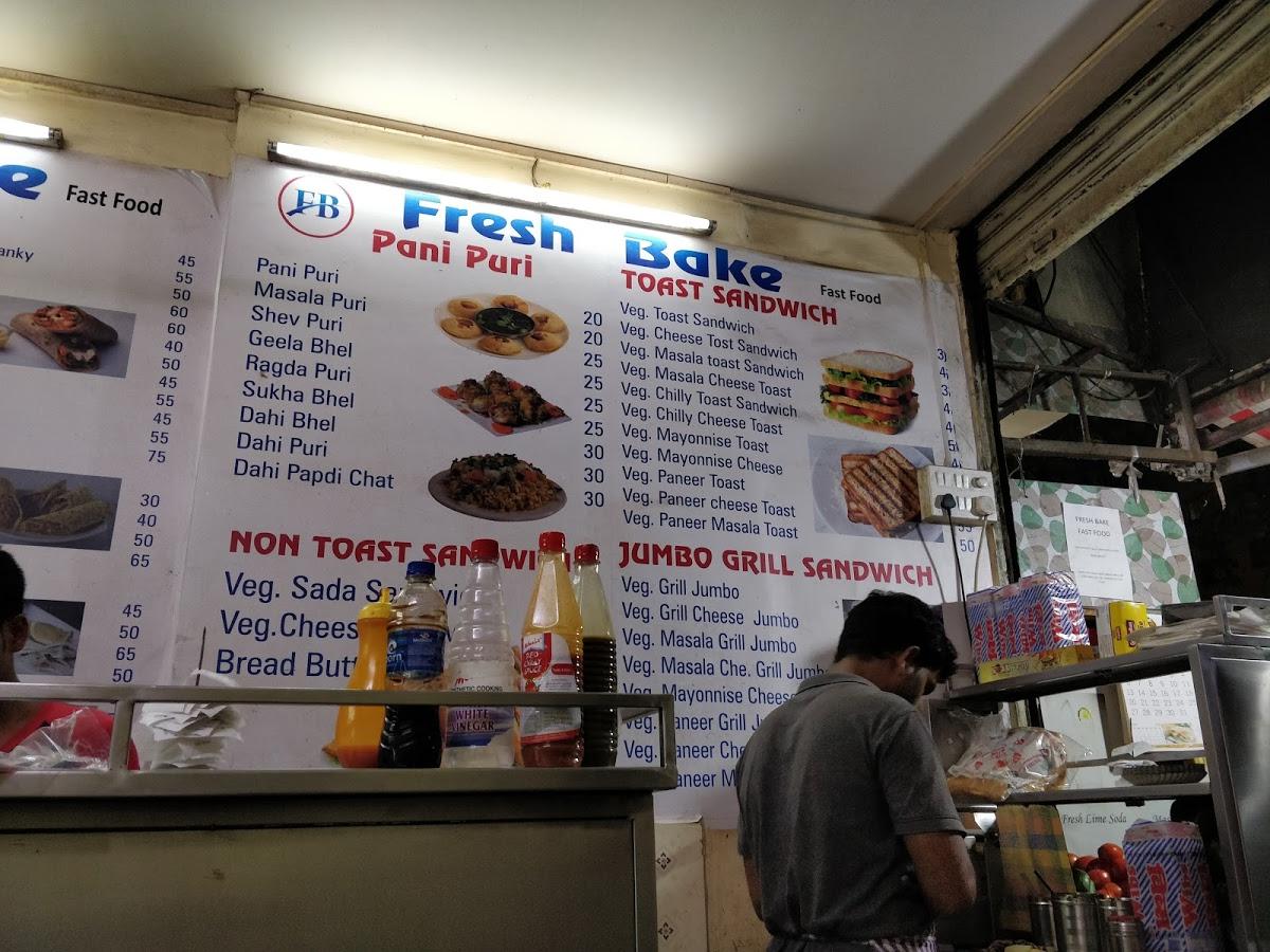 Menu at Fresh Bake, Navi Mumbai, Shop no 8 A plot no 111/112A