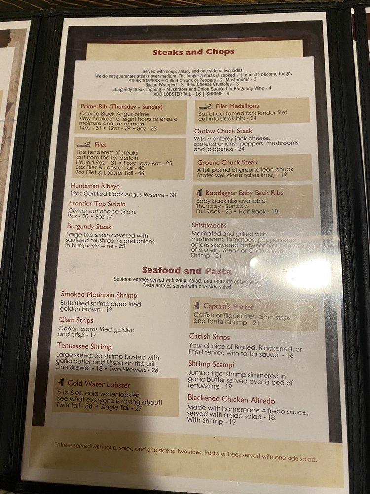 Menu at Fox and Hounds Restaurant, Newport, 127 Fox and Hound Way