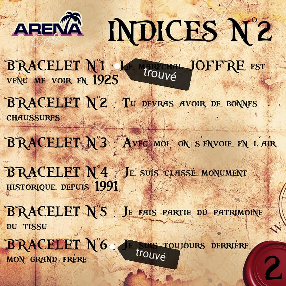 Menu de ARENA CAFE