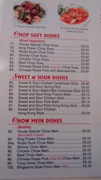 Menu At China Kitchen Fast Food, Shipston-on-stour