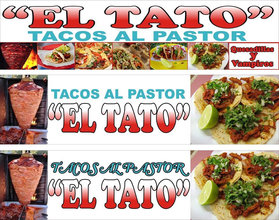 Carta de Tacos al pastor El Tato, Culiacán Rosales