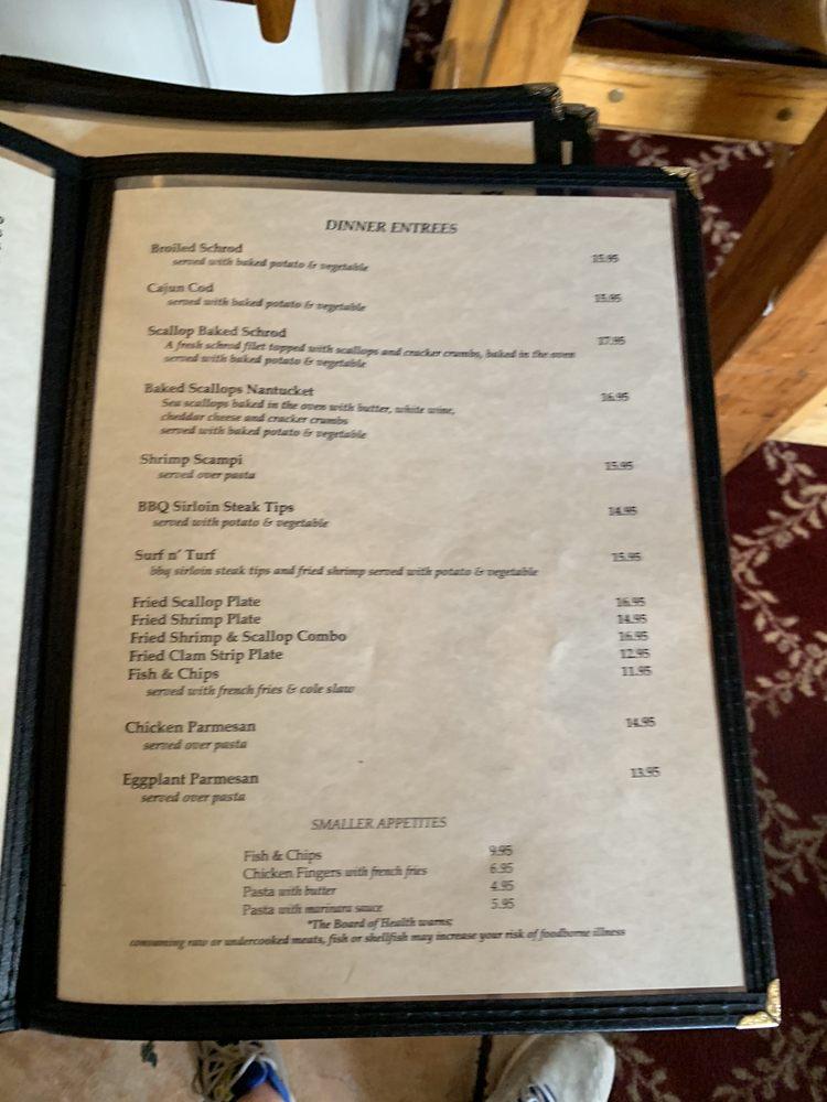 Menu At Liberty Grille Pub And Bar Hingham 8 North St