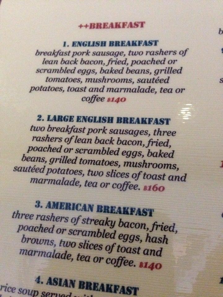 Menu at Punch & Judy Pub, Pattaya City, 62/191 192 Thepprasit Road Soi 8