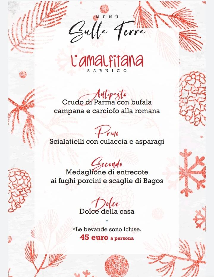 Menu di L’Amalfitana 