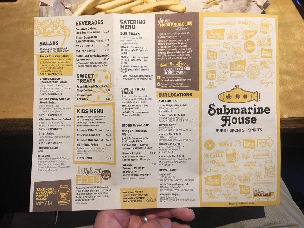 menu-at-submarine-house-pub-bar-hilliard