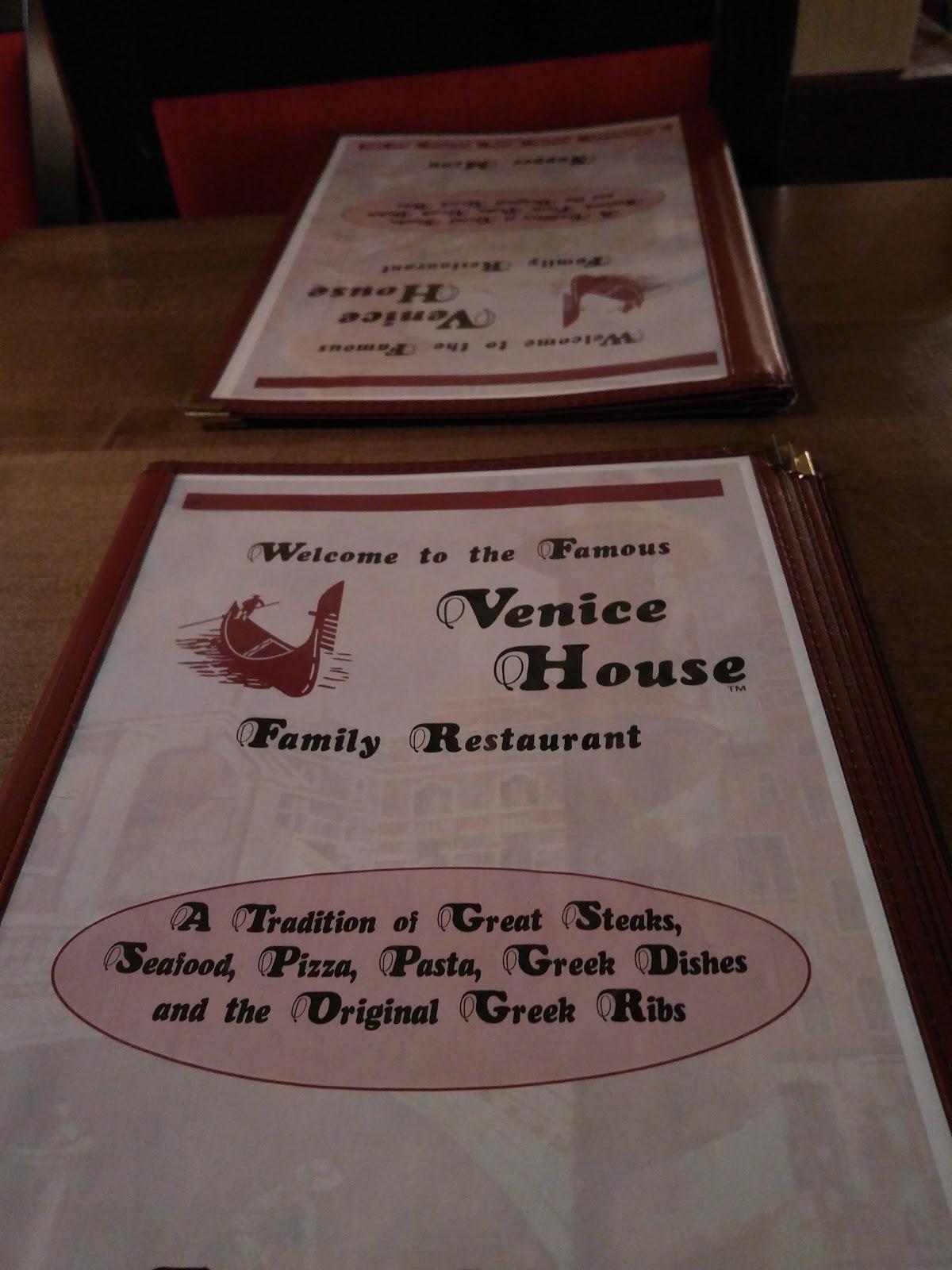 Menu at Venice House pizzeria, Prince Albert, Central Ave