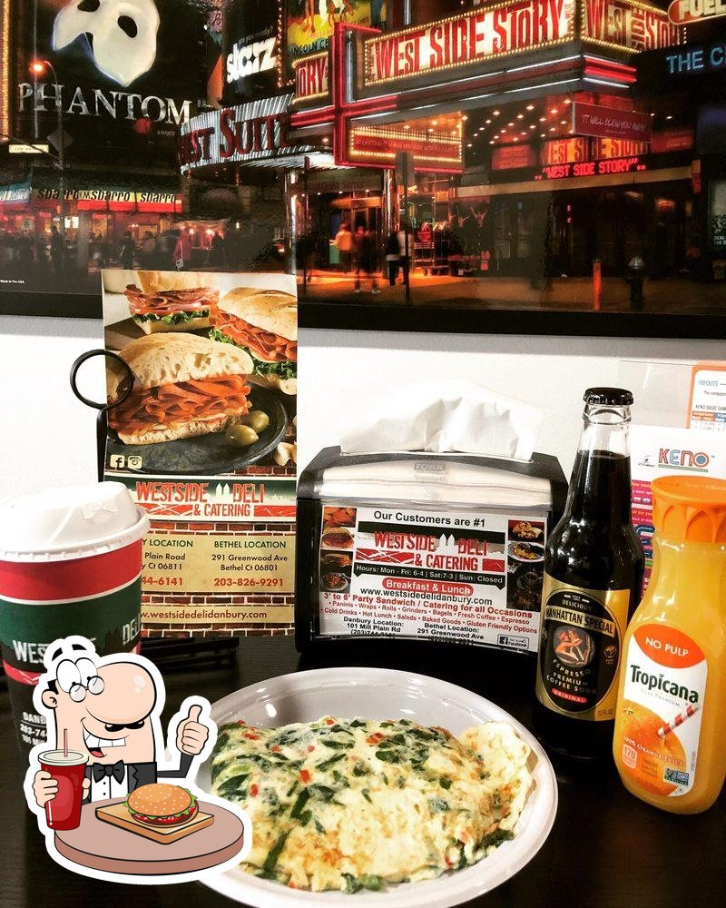 Westside Deli & Pizza, 93 Mill Plain Rd in Danbury Restaurant menu and reviews