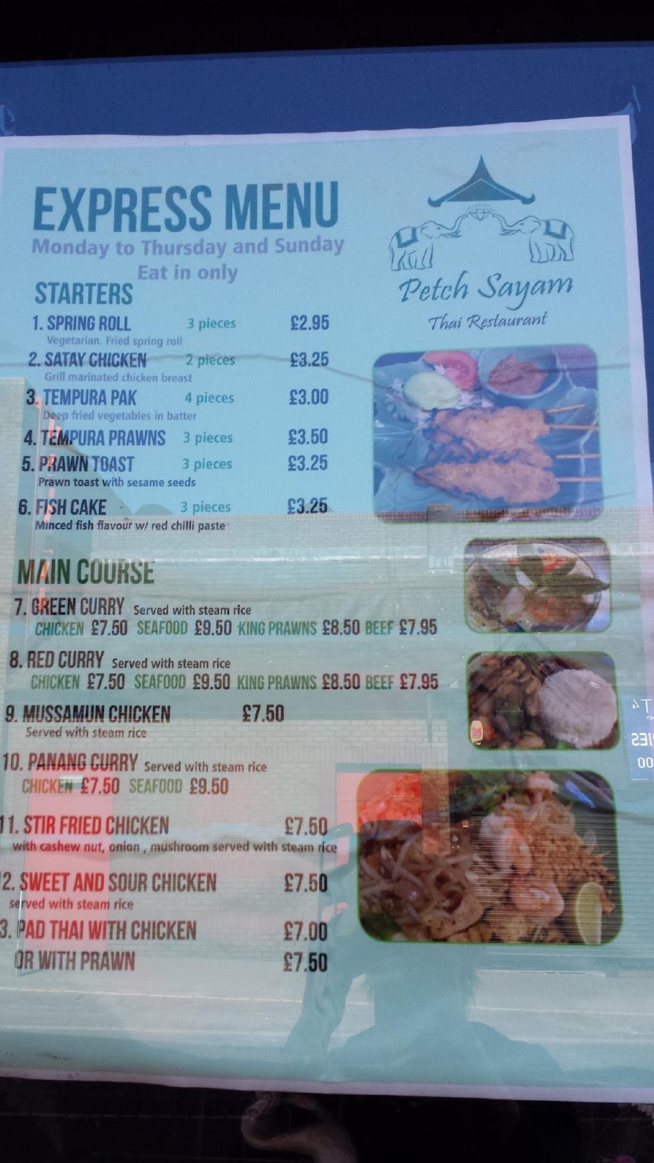 Menu at Mum Likes Thai Food (Leytonstone) restaurant, London