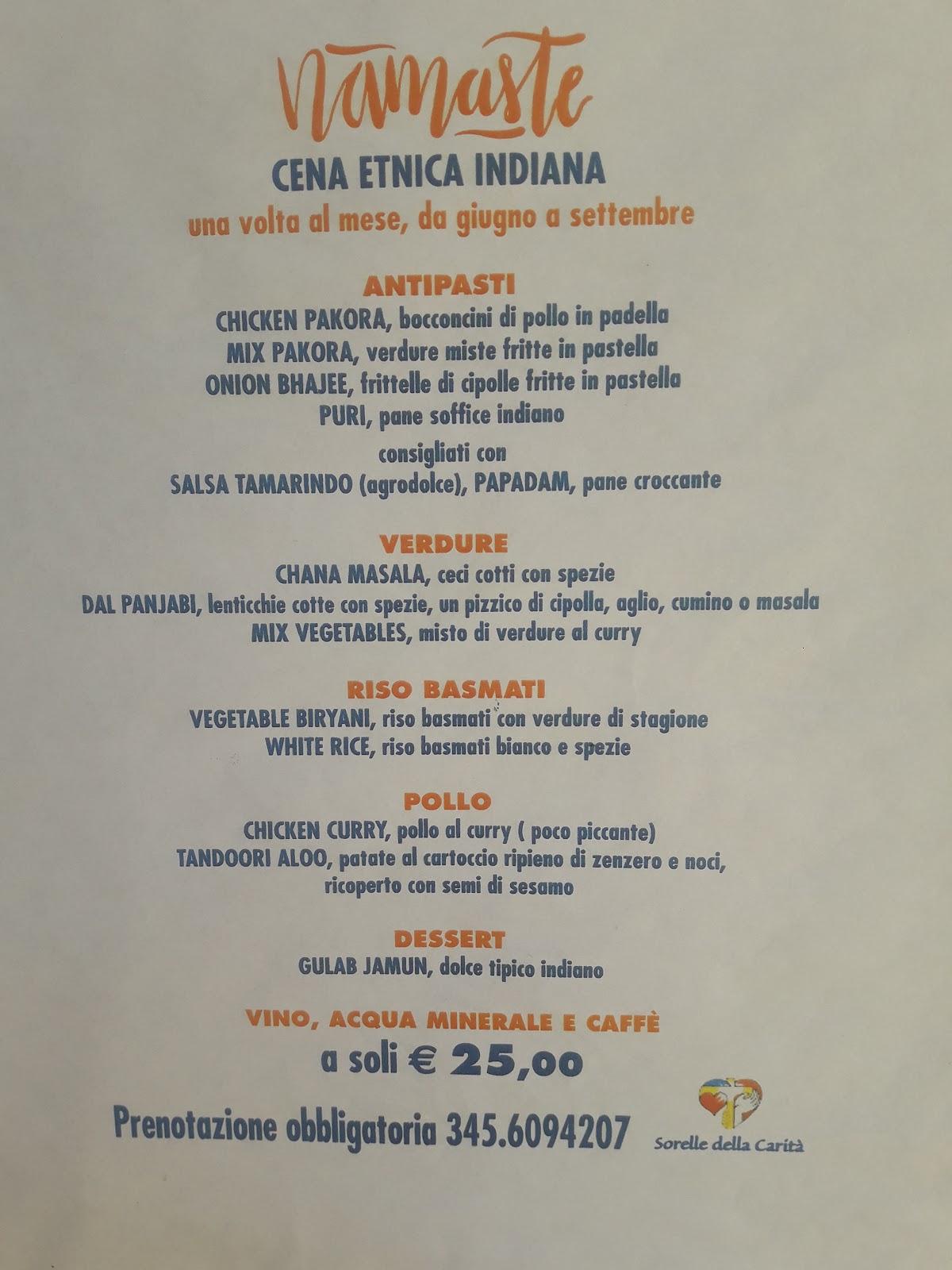 Menu di Solivo 