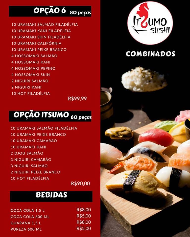 Carta Del Restaurante Itsumo Sushi Brasil