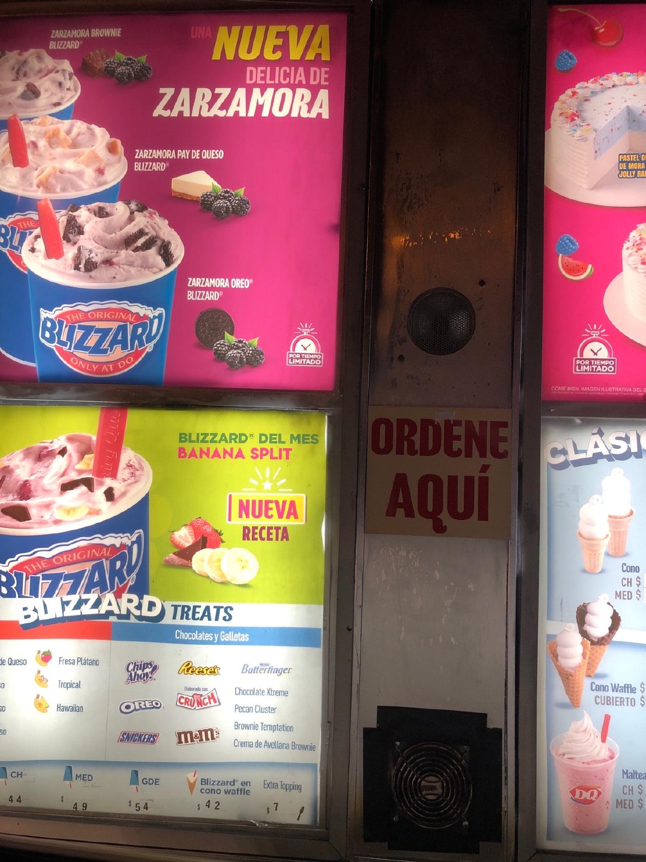 Dairy Queen restaurant, Guadalajara, Av. Abedules 264-A - Restaurant menu  and reviews