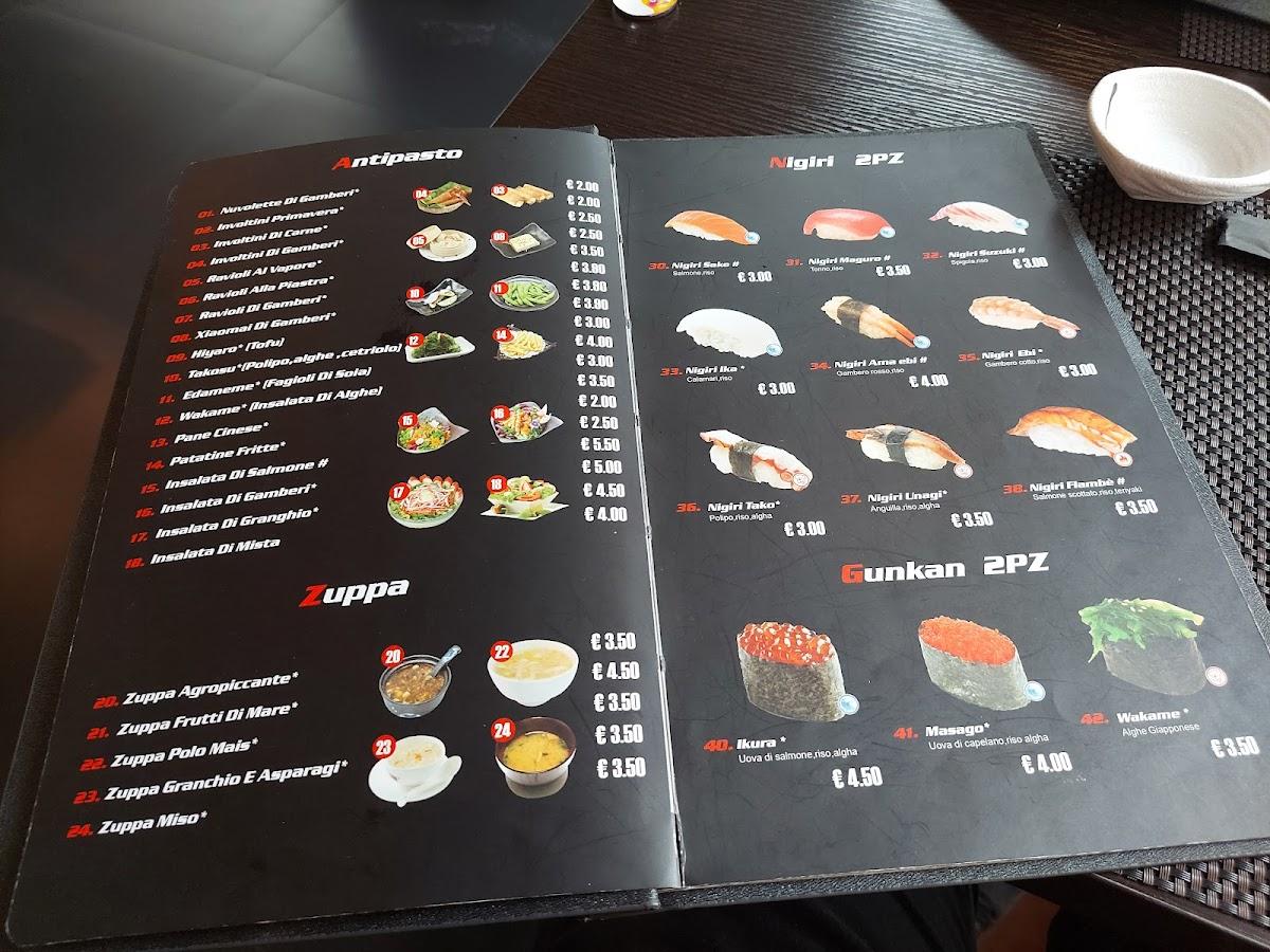 Menu di Han Ristorante giapponese cinese 