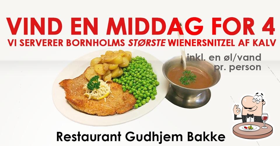 Væve kandidatskole Resten Restaurant Gudhjem Bakke, Gudhjem - Restaurant menu and reviews