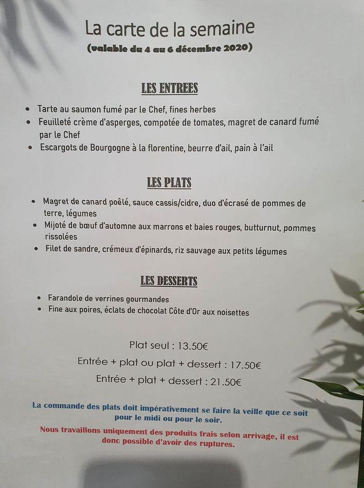 Menu au L'Esprit de Famille restaurant, Loos