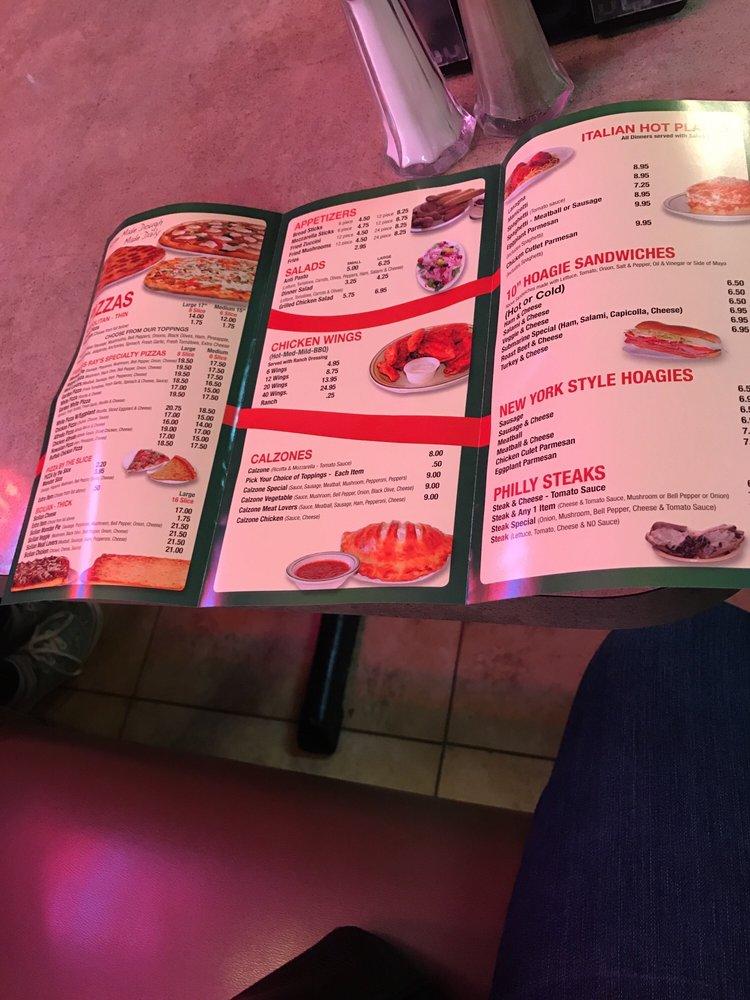 Menu at Ray's Pizza pizzeria, Glendale