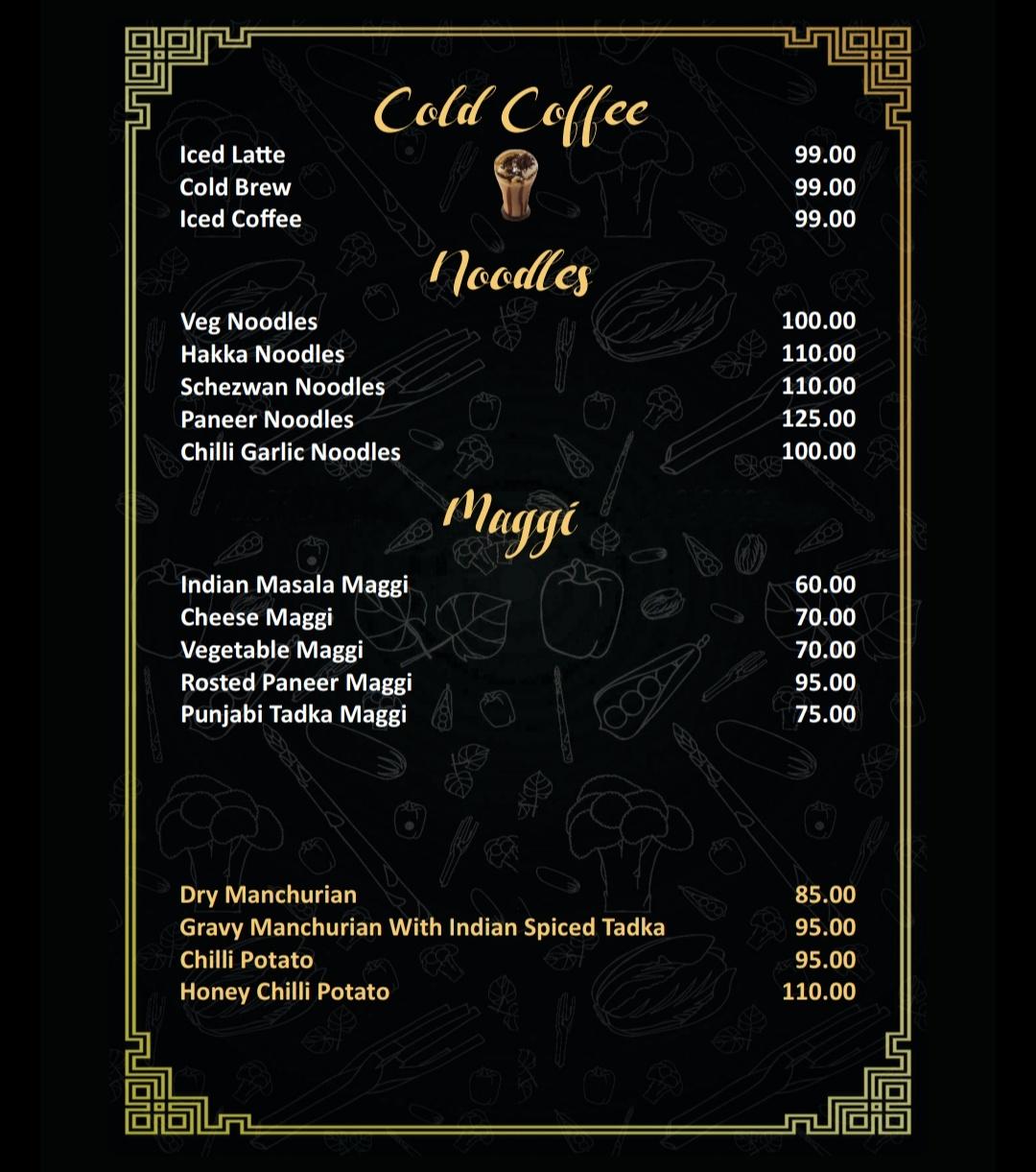 Menu at Pine & Dine Rooftop Cafe and lounge, Mathura