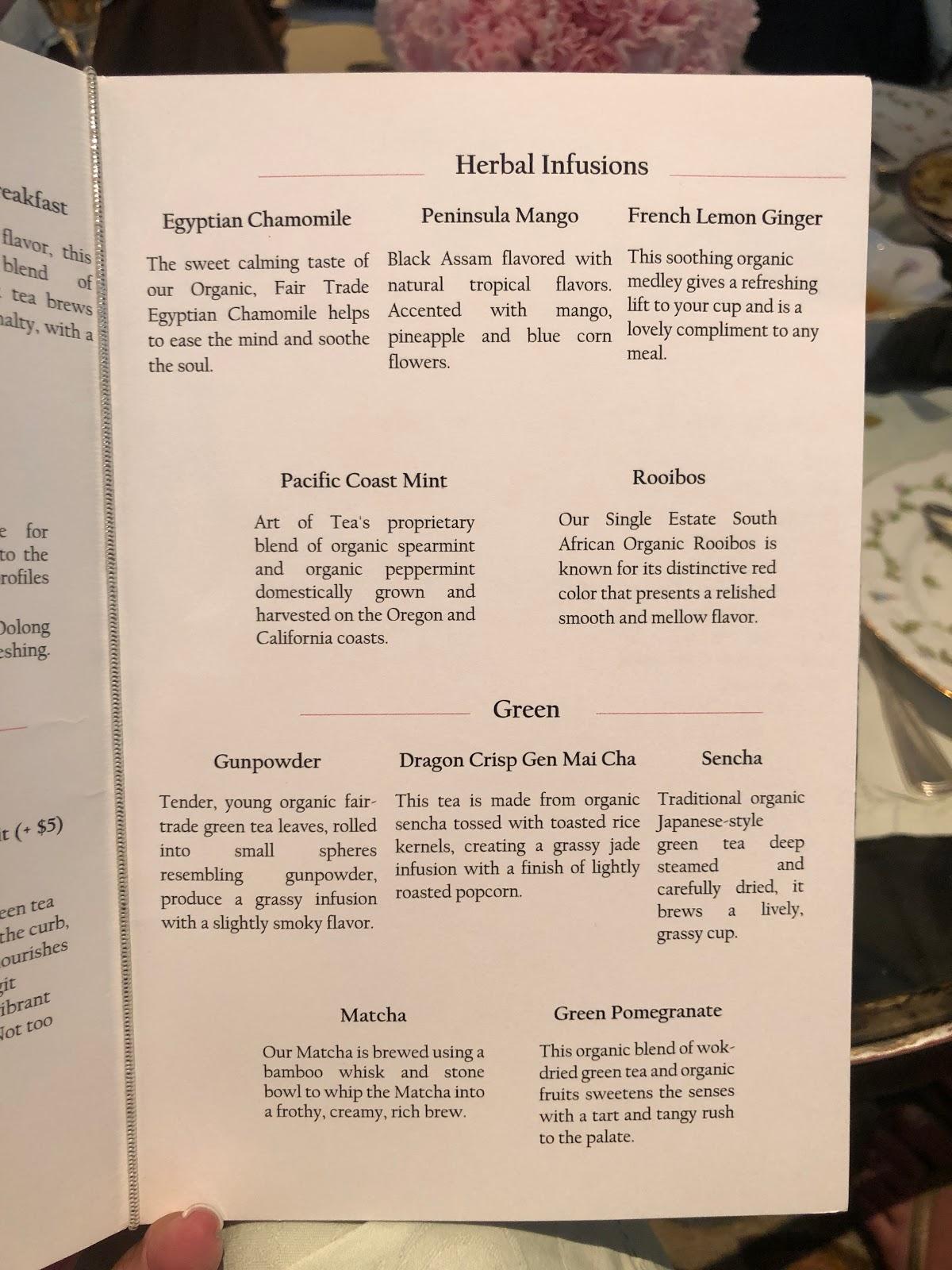 Living Room Menu Matttroy