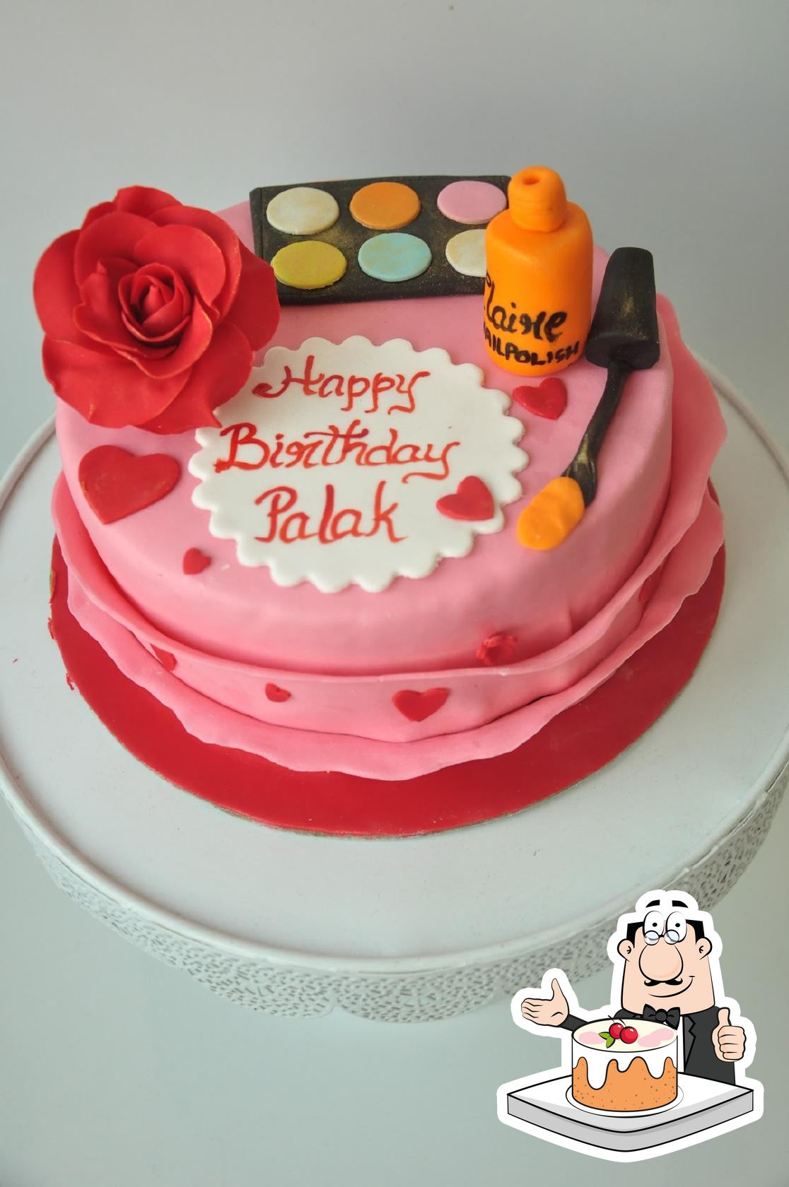 100+ HD Happy Birthday Palak Cake Images And shayari