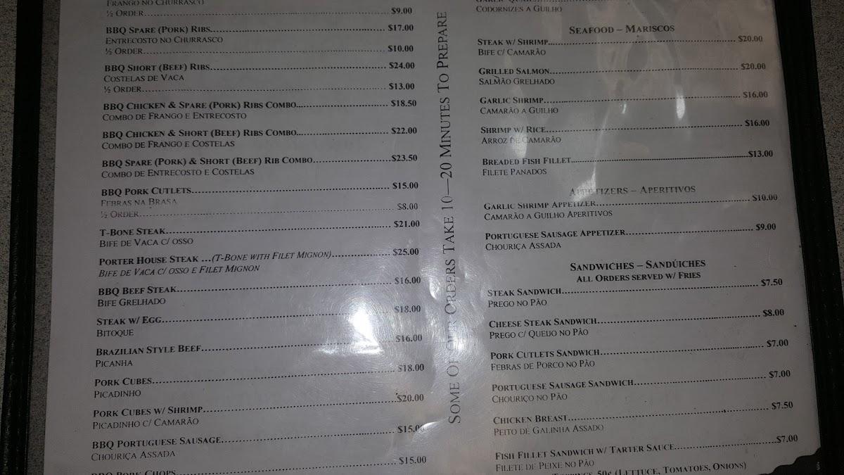 Menu at Grove BBQ, North Plainfield, 227 Grove St