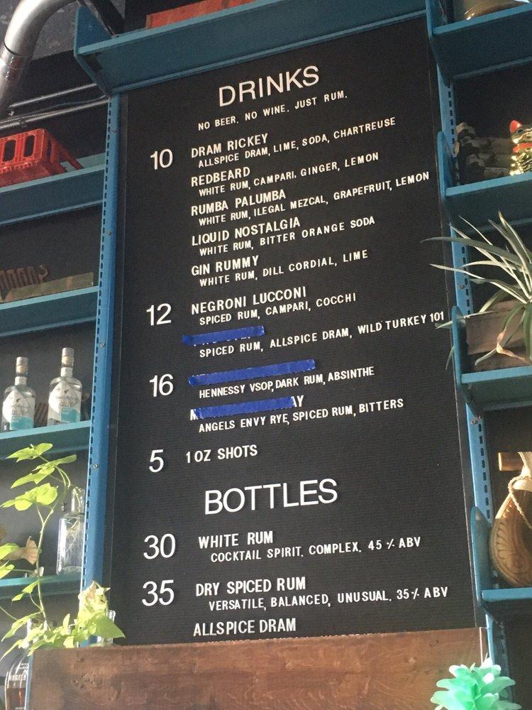 Menu at Cotton & Reed pub & bar, Washington